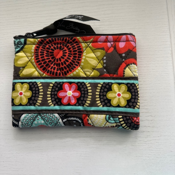 Vera Bradley coin purse Flower Shower EUC - Picture 1 of 2
